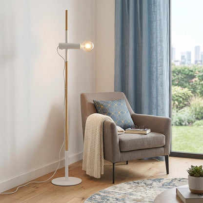 Natural Reading Floor Lamp