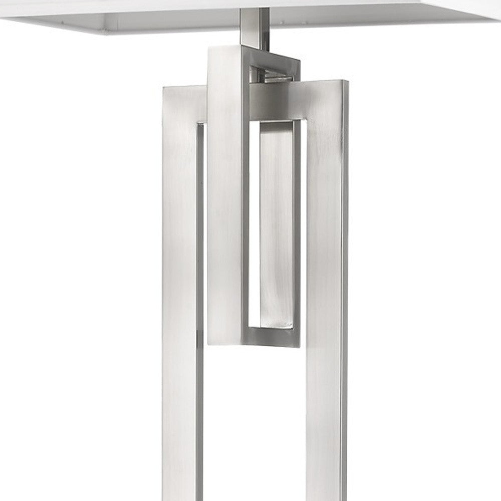Nickel Floor Lamp w/ Shade