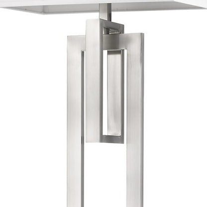 Nickel Floor Lamp w/ Shade