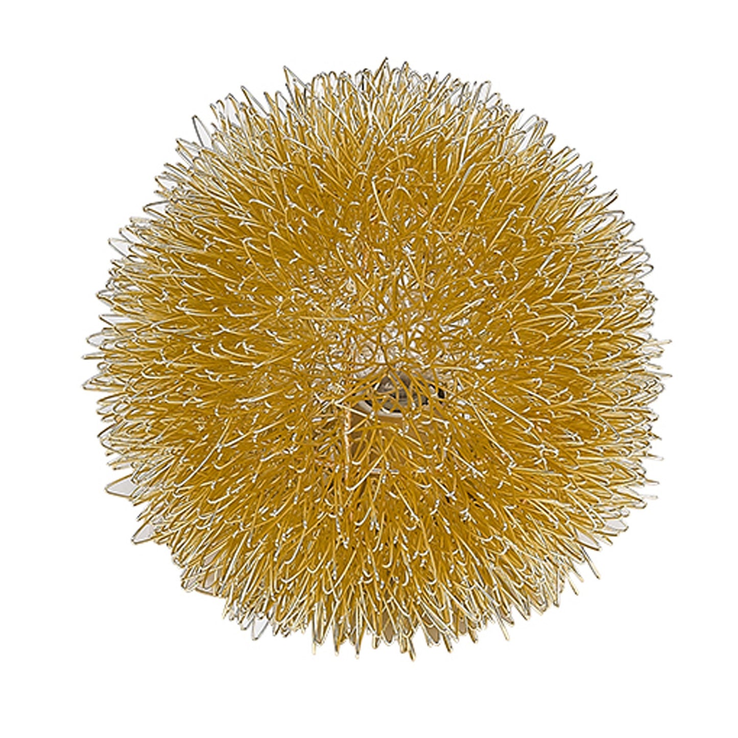 Gold Sunburst Accent Wall Lamp