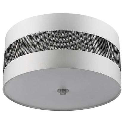 Harmony 3-Light Metallic Silver Pendant