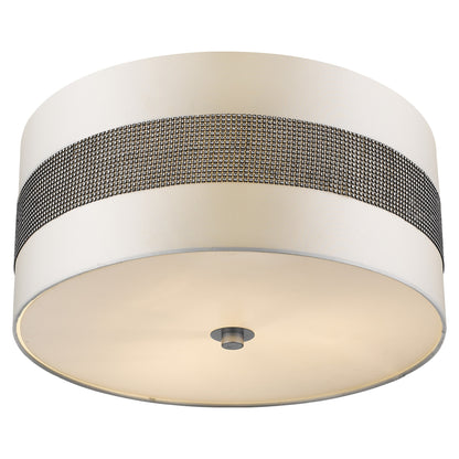 Harmony 3-Light Metallic Silver Pendant