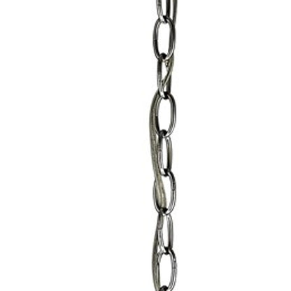 Isabella 4-Light Nickel Drum Pendant