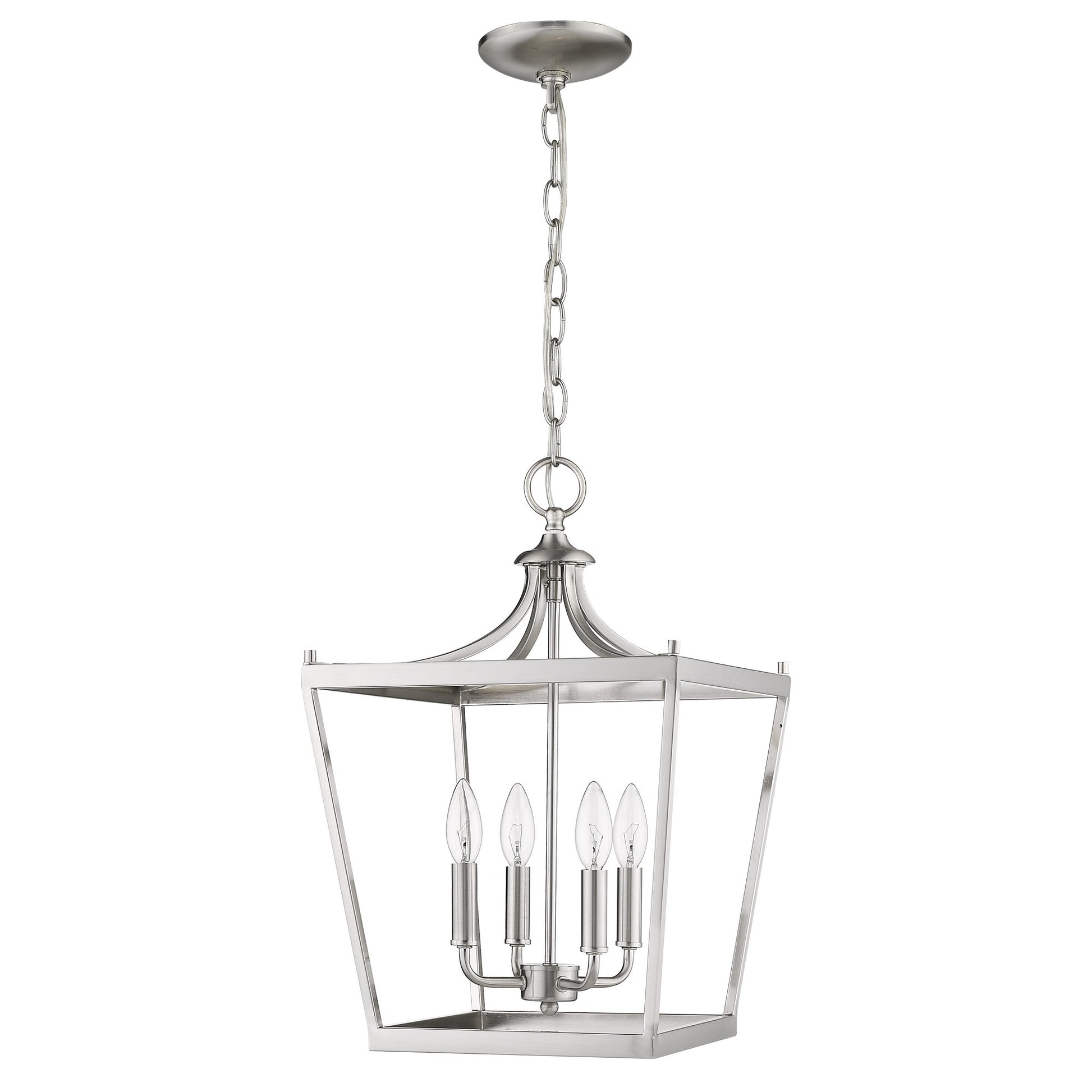 Asher Silver 4 Light Ceiling Light
