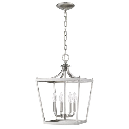 Asher Silver 4 Light Ceiling Light