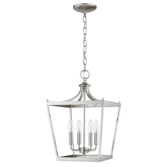 Asher Silver 4 Light Ceiling Light