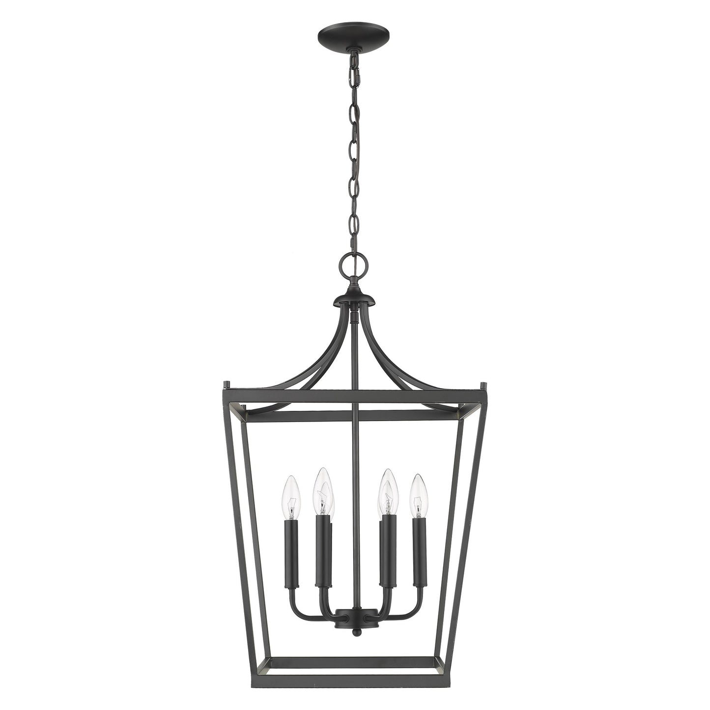 Brown 6 Light Ceiling Light