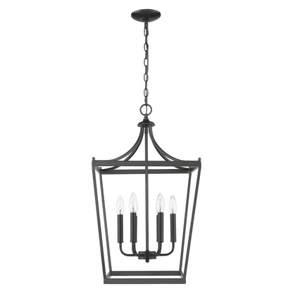 Brown 6 Light Ceiling Light