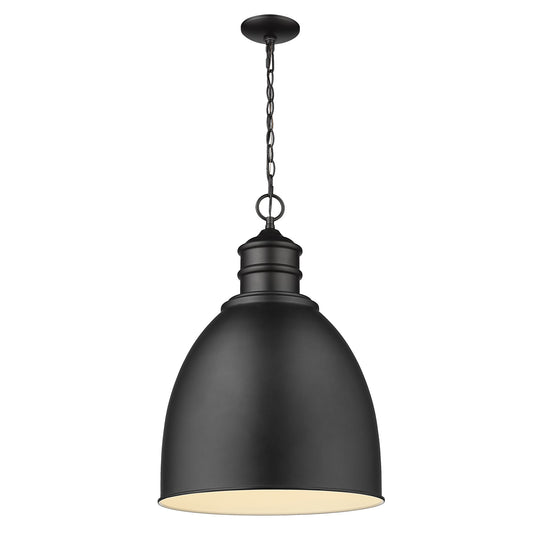 Colby 1-Light Matte Black Pendant