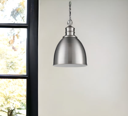 Colby 1-Light Satin Nickel Pendant