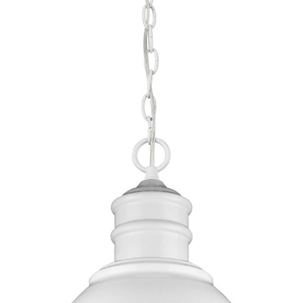 White Ceiling Light w/ Shades