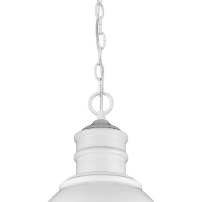 White Ceiling Light w/ Shades