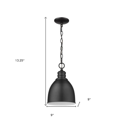 Minimalist Black Pendant Hanging Light