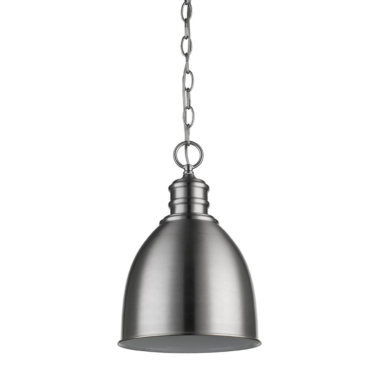 Minimalist Silver Pendant Hanging Light