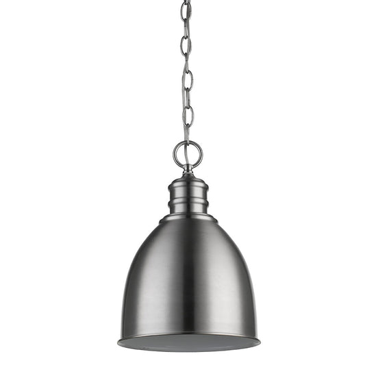 Minimalist Silver Pendant Hanging Light