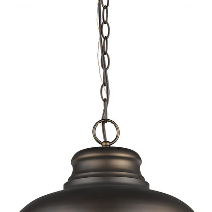 Ansen 1-Light Oil-Rubbed Bronze Pendant