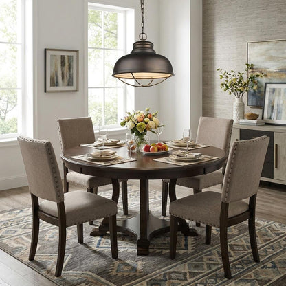 Ansen 1-Light Oil-Rubbed Bronze Pendant