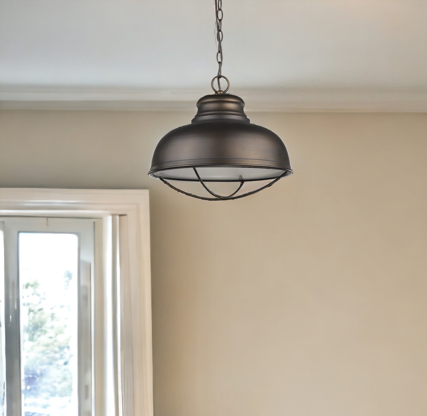 Ansen 1-Light Oil-Rubbed Bronze Pendant