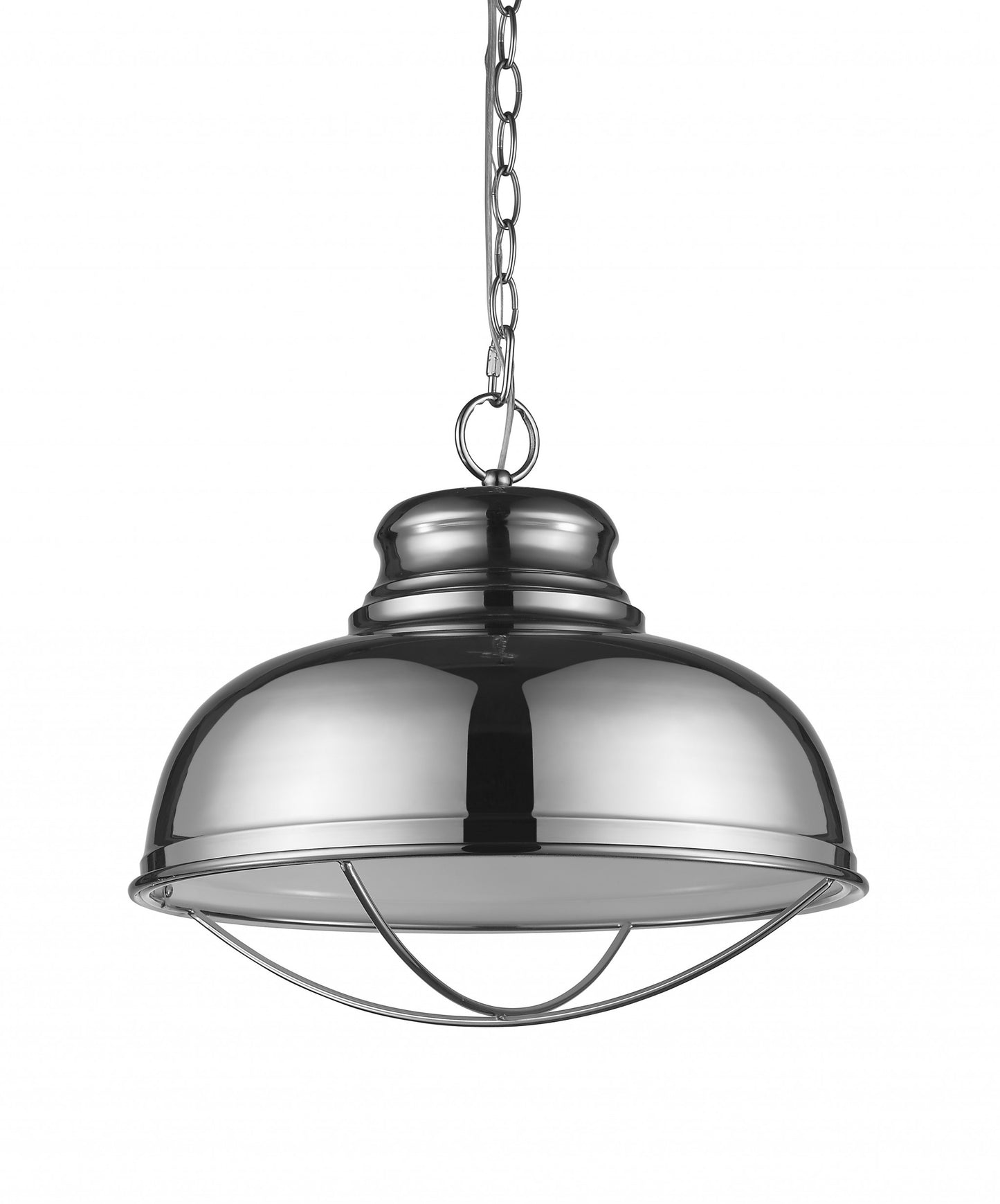 Ansen 1-Light Nickel Pendant