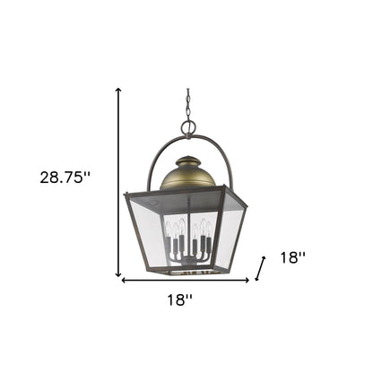 Savannah 6-Light Oil-Rubbed Bronze Foyer Pendant
