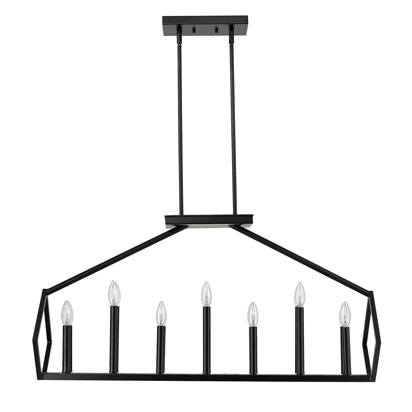 Luca 14-Light Matte Black Pendant