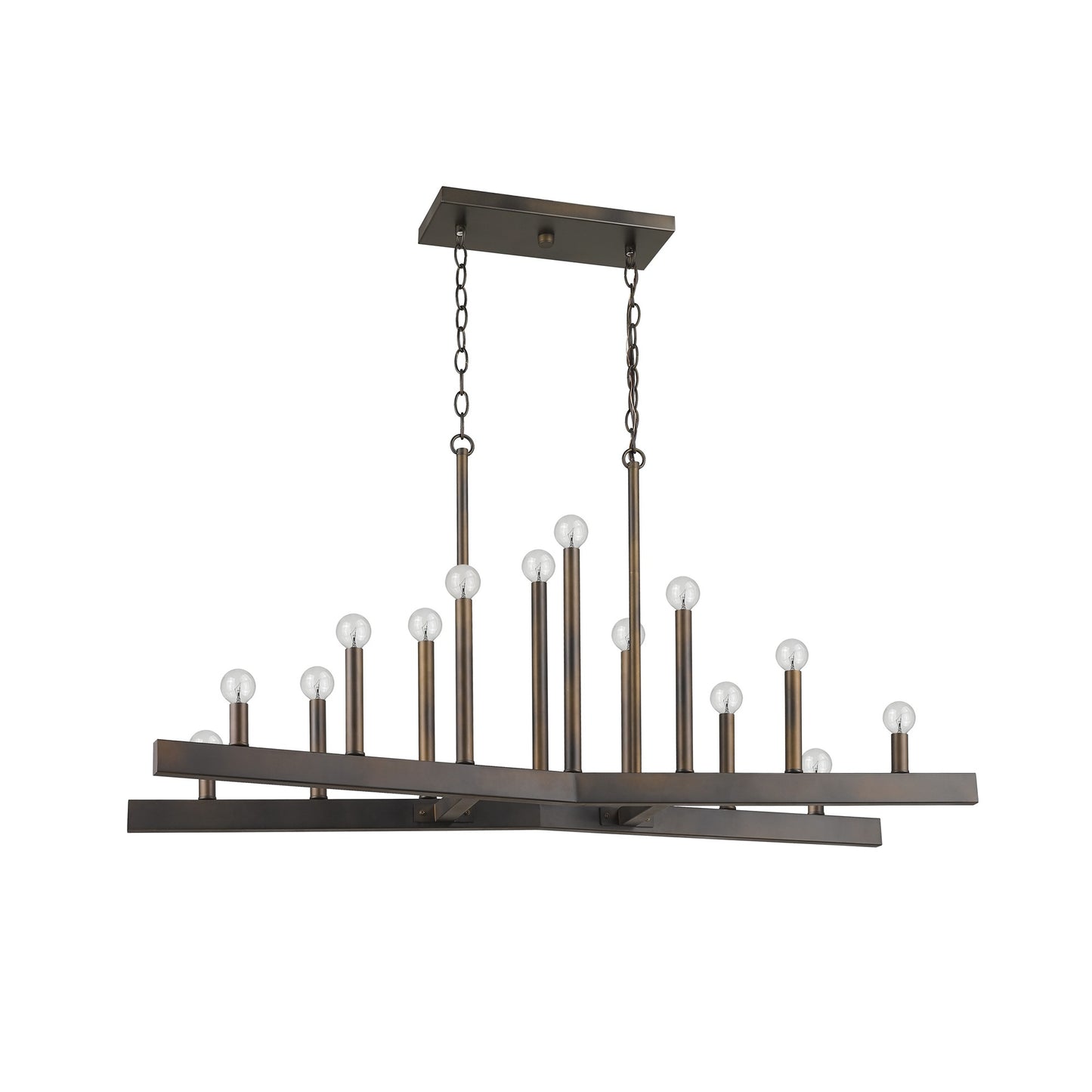 Fallon 14-Light Oil-Rubbed Bronze Pendant