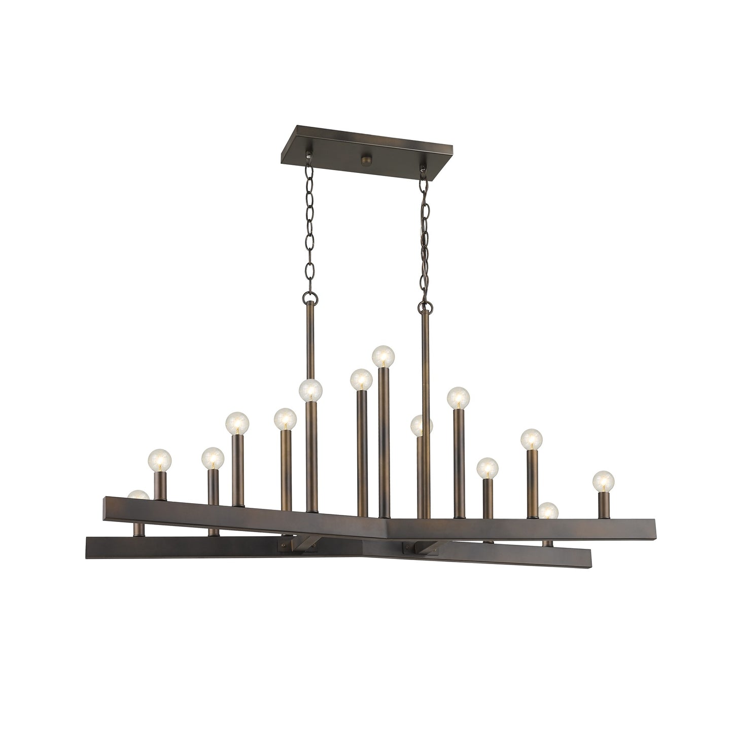 Fallon 14-Light Oil-Rubbed Bronze Pendant