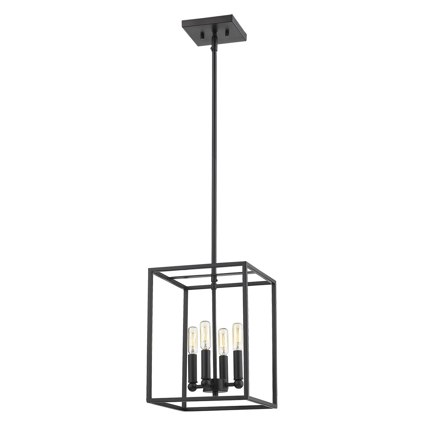 Callum Black 4 Light Ceiling Light