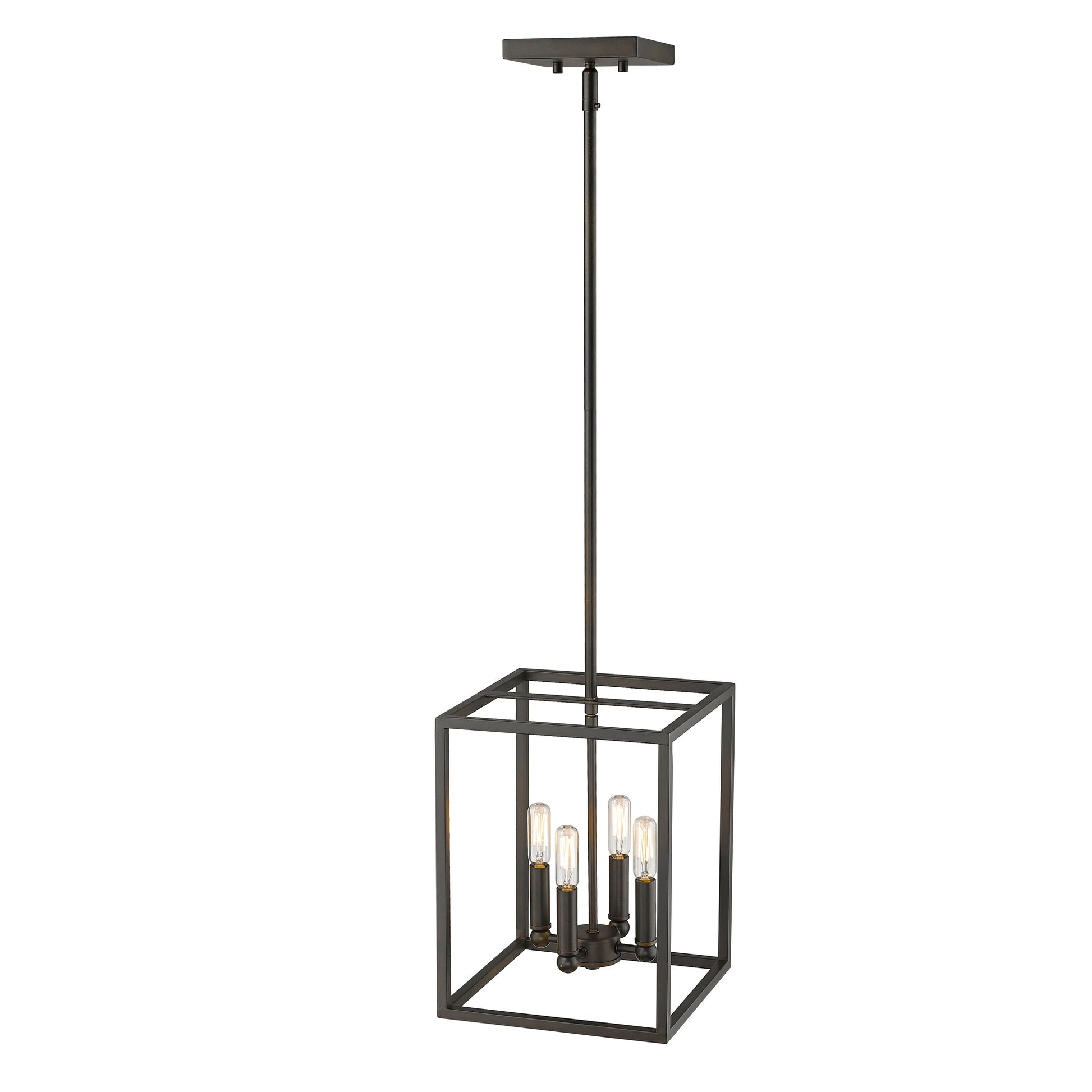 Grayson Black 4 Light Ceiling Light