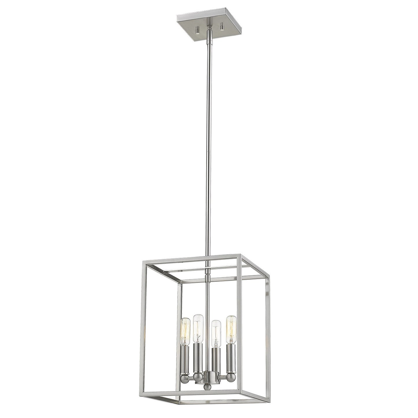 Declan Silver 4 Light Ceiling Light