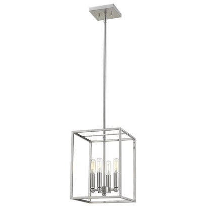 Declan Silver 4 Light Ceiling Light