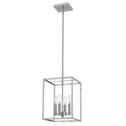 Declan Silver 4 Light Ceiling Light