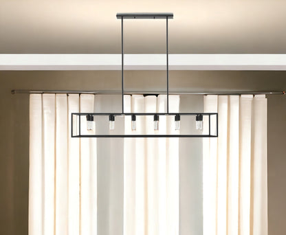 Cobar 12-Light Matte Black Pendant