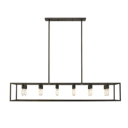 Black 12 Light Ceiling Light