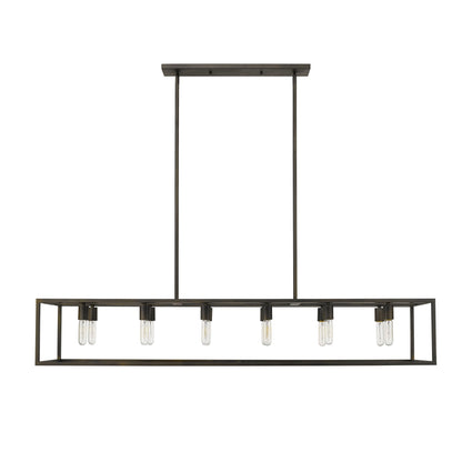 Black 12 Light Ceiling Light