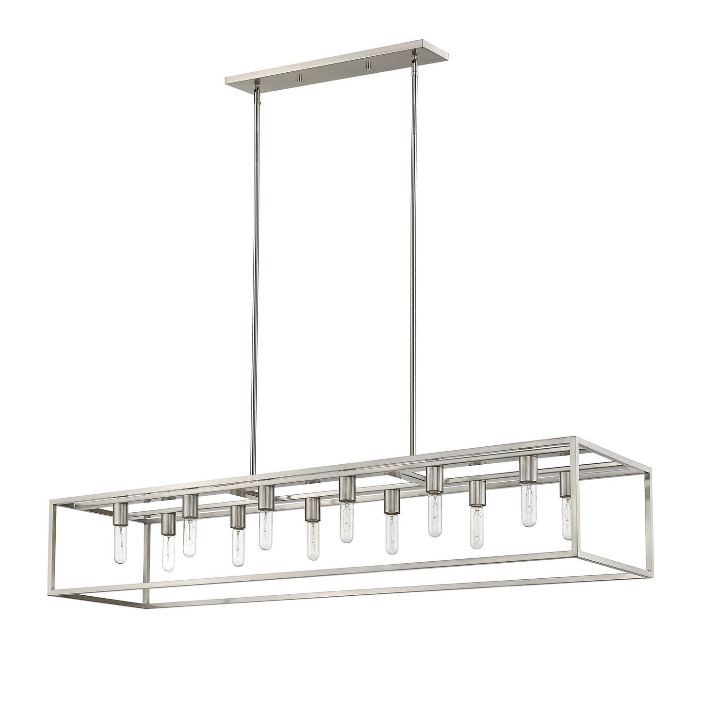 Cobar 12-Light Satin Nickel Pendant
