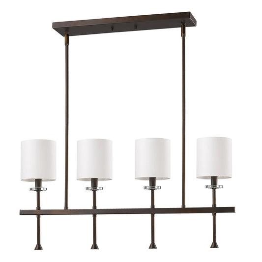 Kara 4-Light Oil-Rubbed Bronze Pendant