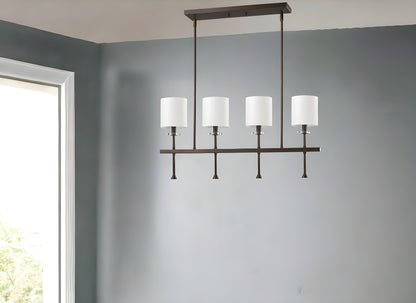 Kara 4-Light Oil-Rubbed Bronze Pendant