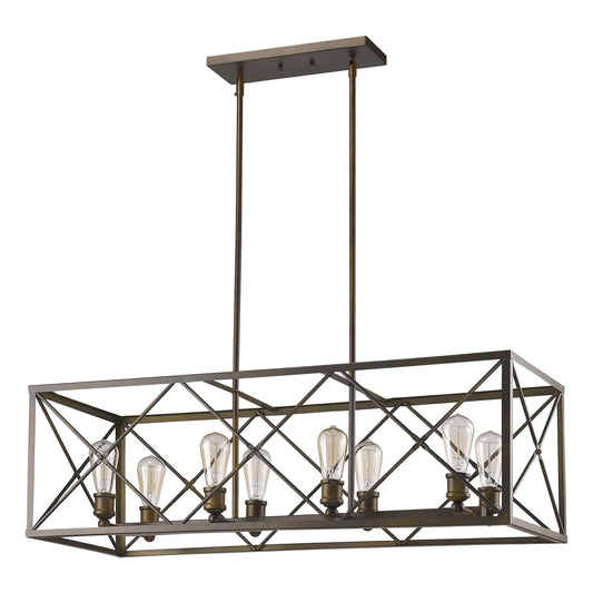Brooklyn 8-Light Oil-Rubbed Bronze Pendant