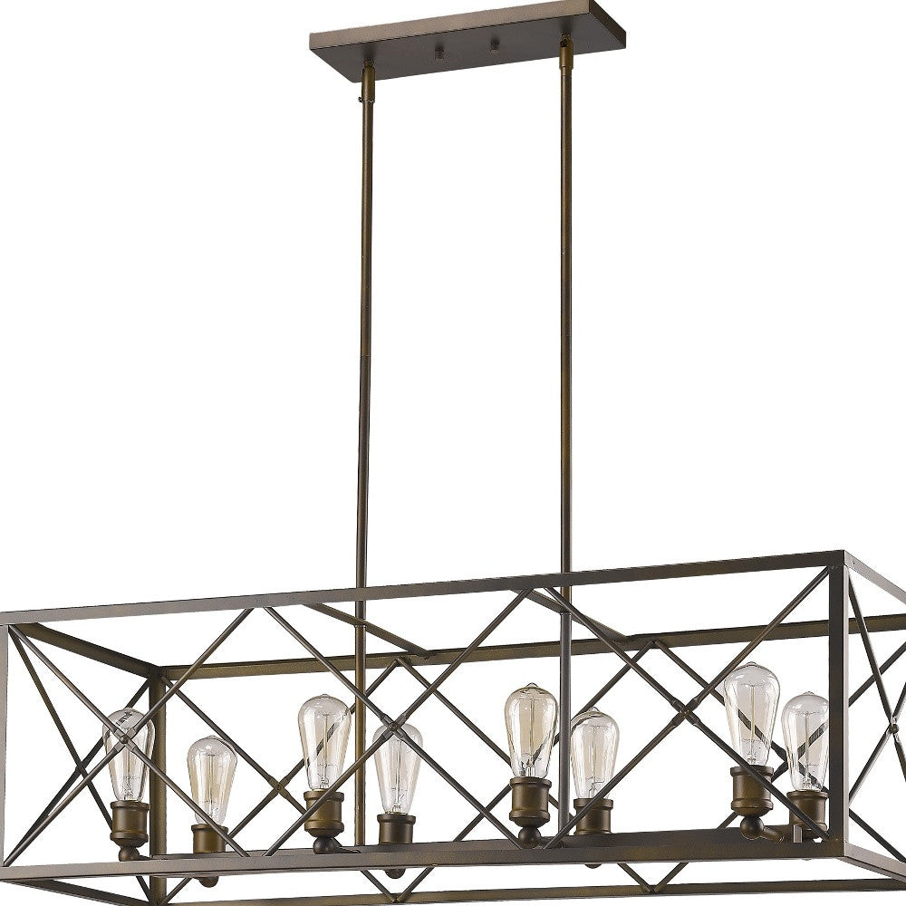 Brooklyn 8-Light Oil-Rubbed Bronze Pendant