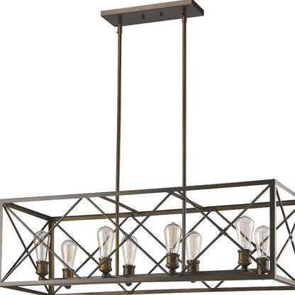 Brooklyn 8-Light Oil-Rubbed Bronze Pendant