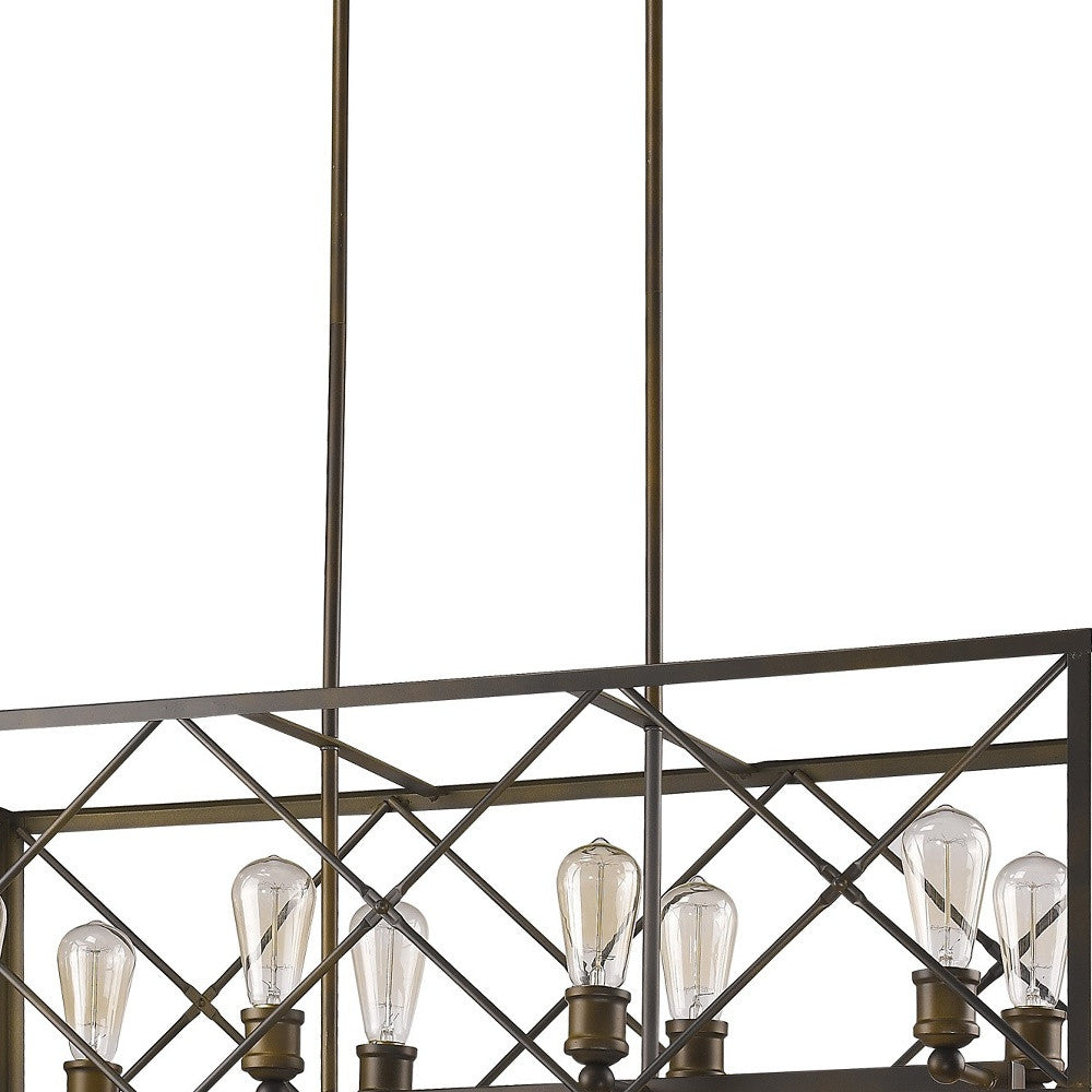 Brooklyn 8-Light Oil-Rubbed Bronze Pendant