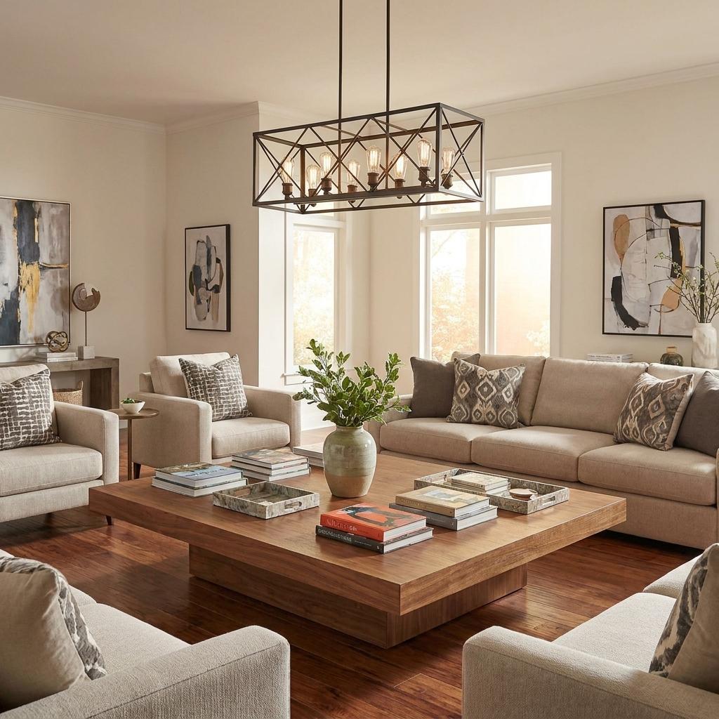 Brooklyn 8-Light Oil-Rubbed Bronze Pendant