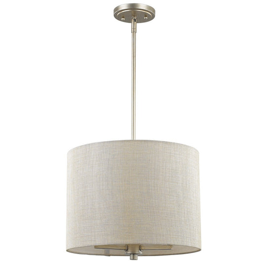 Daria 3-Light Washed Gold Pendant