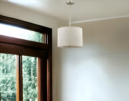 Daria 3-Light Washed Gold Pendant