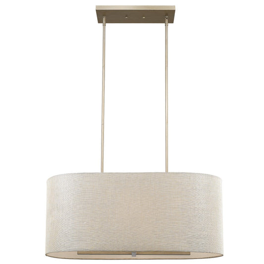 Daria 6-Light Washed Gold Pendant