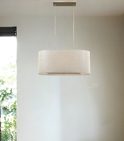 Daria 6-Light Washed Gold Pendant