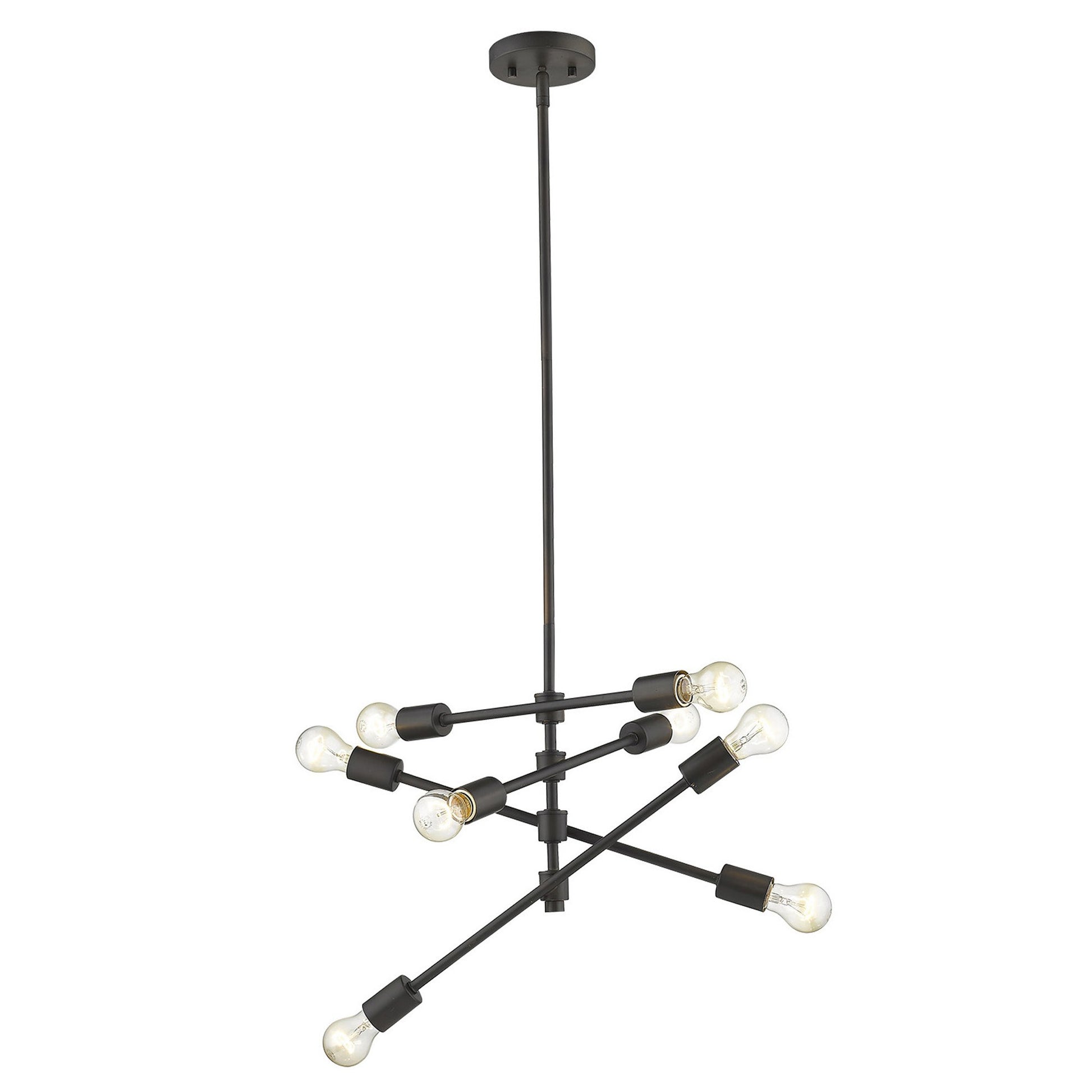 Calix 8-Light Oil-Rubbed Bronze Pendant