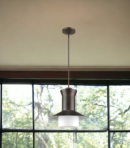 Greta 1-Light Oil-Rubbed Bronze Pendant