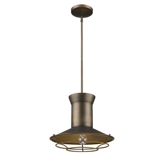 Newport 1-Light Tin Coated Pendant